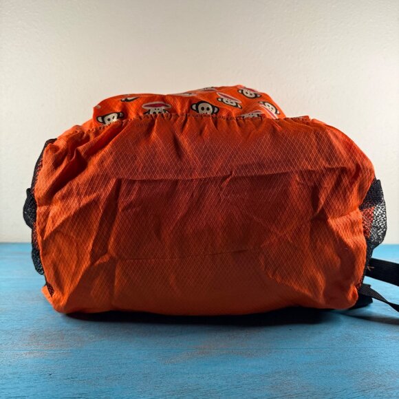 Vintage Paul Frank Orange Julius Monkey Collapsible Backpack - Picture 5 of 11